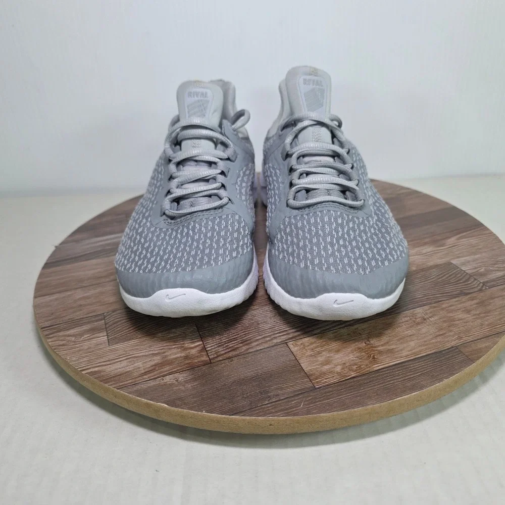 Nike Renew Rival Shoes Mens 6.5 Gray Mesh Low Top Running Sneakers AA7411-006‎